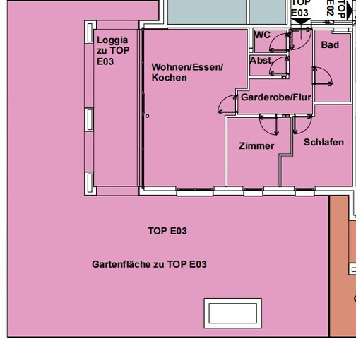 Wunderschöne 3-Zimmer Gartenwohnung inkl. TG im Zentrum von Bludenz zu verkaufen!