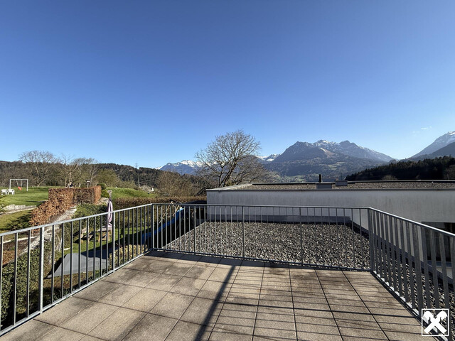 Sonnige 2 Zimmer Terrassenwohnung in Göfis!