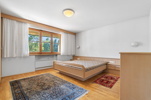 Kaminfeuer & Panoramablick: das Ried von der Terrasse aus genießen