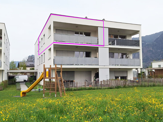 Hochwertige und sonnige 3-Zimmer Wohnung mit Terrasse