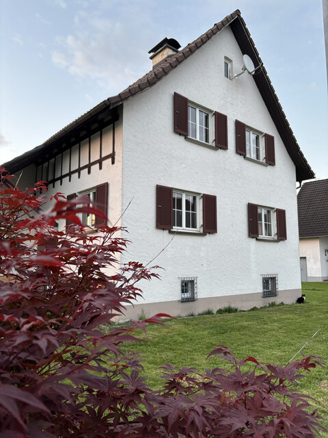 Frisch saniertes  Haus  mit großem Garten in Lustenau, Privatvermietung ab August 2026