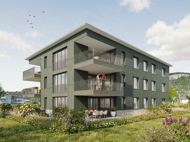 Ruhig wohnen, zentrumsnah leben. 3-Zimmer-Gartenwohnung W01