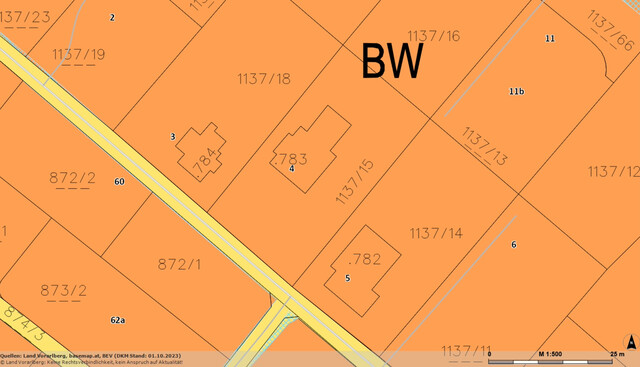 Grundstück |  Frastanz  |  Altbestand