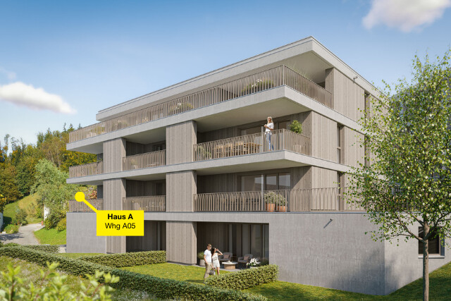 3-Zimmerwohnung mit Terrasse | A05