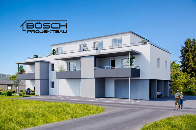Obergeschoss Wohnung mit 3 Zimmer + großem Balkon – hell & ruhig - Gaißau Flurweg Top 2