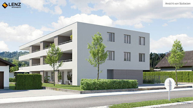 NEU! Inkl. Einbauküche! 3-Zi-Dachgeschosswohnung TOP 7 in Feldkirch-Tosters, Illstraße 39, kurzfristig beziehbar