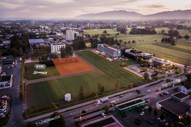 Millennium Park RHEINTAL - Kaufgrundstrück in Top-Betriebsgebiet in Vorarlberg