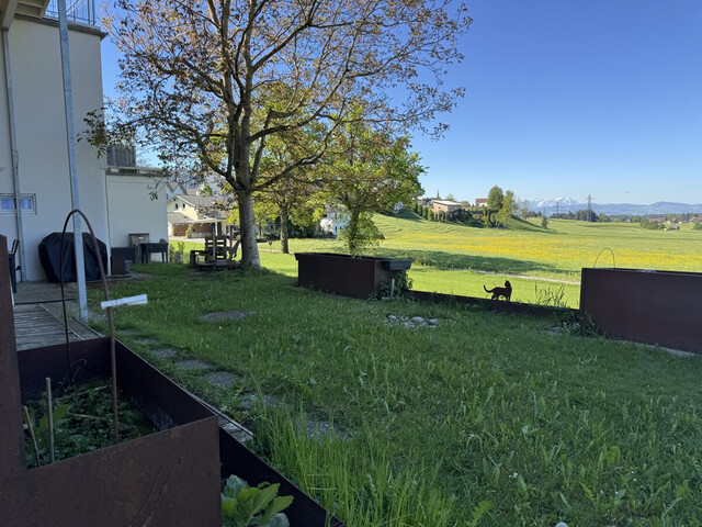 Geräumige 5-Zimmer-Gartenwohnung in ruhiger Lage in Hohenweiler