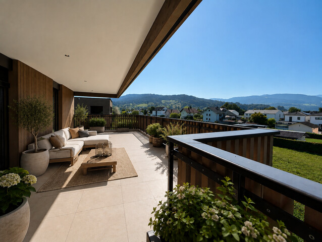 Exklusives Penthouse mit beeindruckender Sonnenterrasse