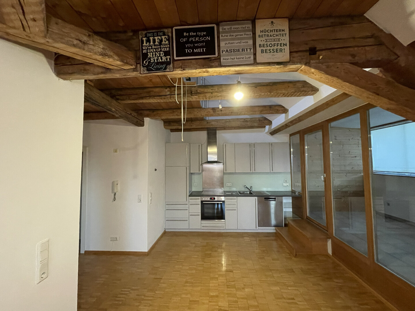 Schöne Dachwohnung in Dornbirn Oberdorf, 2 ½ Zimmer, mit Gemeinschaftsgarten