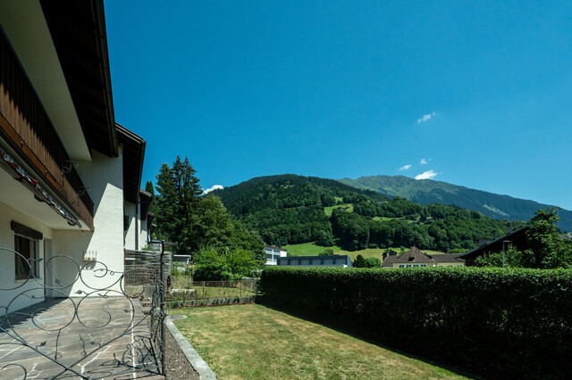 Saniertes Reihenhaus mit Bergblick · Garten · Terrasse – im Ortskern Schruns, 2 Min. zum Kirchplatz