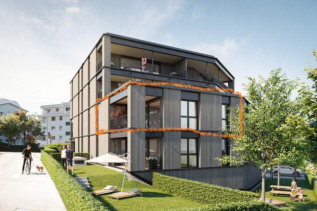 Provisionsfrei, schicke, zentrumsnahe 3 Zimmer Wohnung mit Balkon, im Grünen