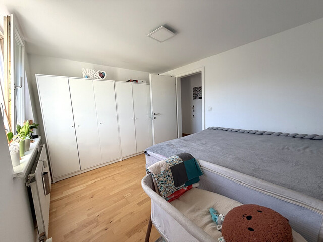 4-Zimmer-Wohnung mit Balkon und Blick ins Grüne in Hard