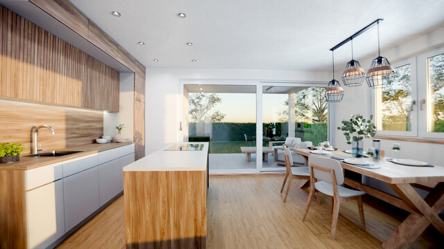 Neubau Doppelhaushälfte mit Garten, Terrasse, Carport & Stauraum