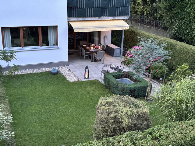 Wohnen am Bodensee: 3Zimmer Gartenwohnung in Toplage nur etwa 150 Meter vom Bodenseeufer – 3 Zi. Garten Wohnung