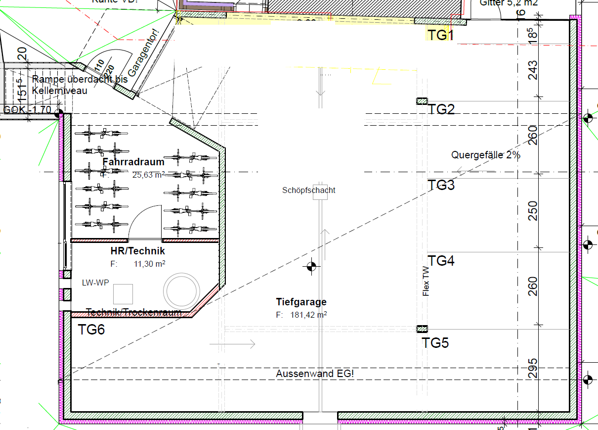 Neubau-Wohnung Top 3 voll Möbliert mit 8 m² Terrasse, Garten, EG, Fahrradraum!