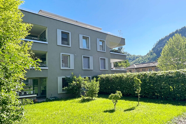 Naturnahes Wohnen im Herzen von Feldkirch: Sonnige 4-Zimmer-Gartenwohnung