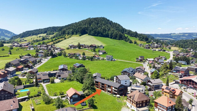 Hittisau | Helle 2-Zimmer-Wohnung mit Terrasse und Garten