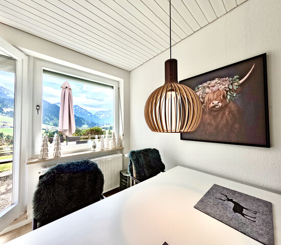 Stilvolle Ferienwohnung mit Bergpanorama - Rarität mit Ferienwidmung!