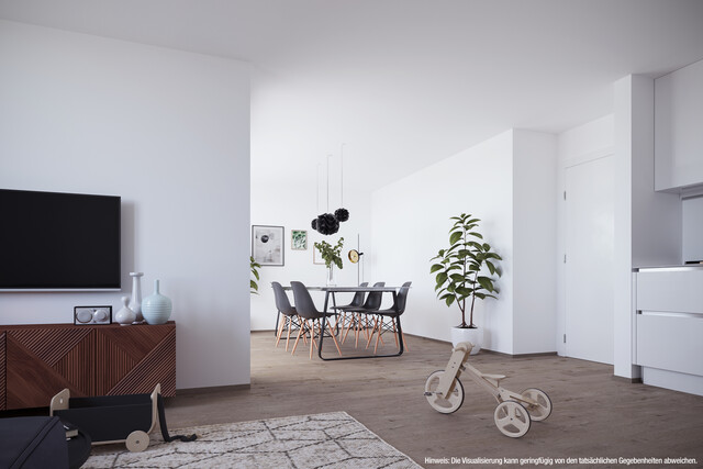 3-Zimmer Neubauwohnung in Wolfurt-Klöpplergasse mit Ferienwidmung