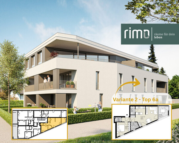 2-Zimmerwohnung mit Terrasse - Top 06a