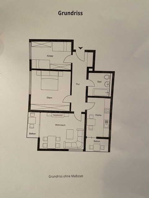 Helle 3-Zimmer  Wohnung - toller Weitblick - zentrale Lage