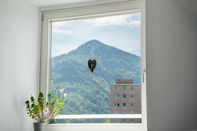 Helle 3-Zimmer  Wohnung - toller Weitblick - zentrale Lage