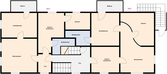 Zins- und Renditehaus z´Ems mit fünf separaten Wohnungen zu verkaufen