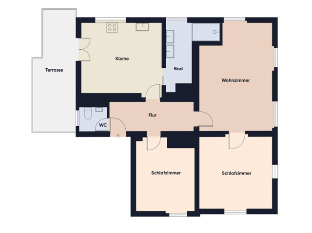 wunderschöne, neu renovierte 3-Zimmer Wohnung in Hohenweiler