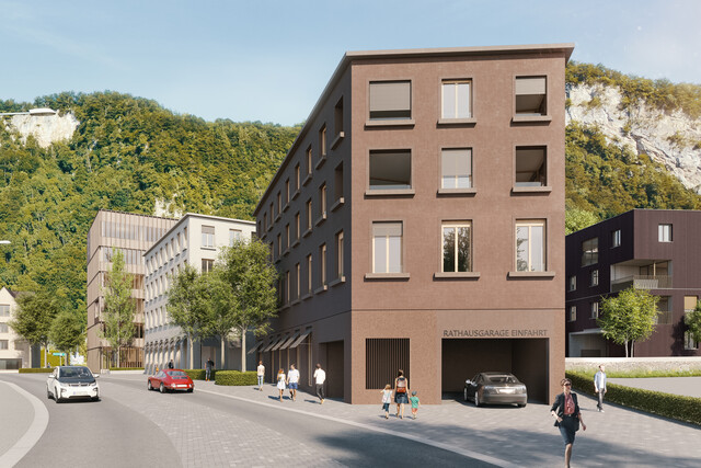 Attraktive Büro- oder Dienstleistungsfläche im Rathaus Quartier Hohenems - Top GE 3 - Haus A2