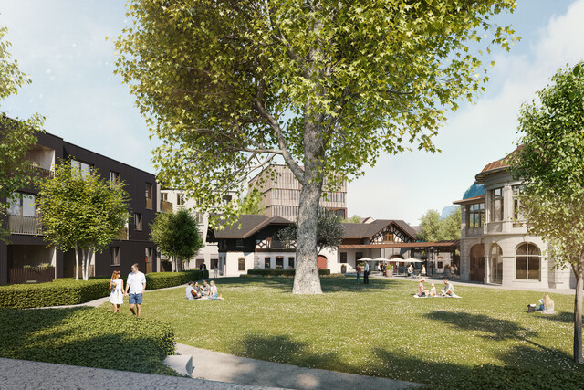 Attraktive Büro- oder Dienstleistungsfläche im Rathaus Quartier Hohenems - Top GE 3 - Haus A2