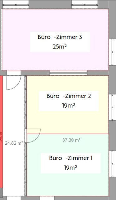 Günstige Büros von 19 - 73 m² in der Stauzone Hohenems