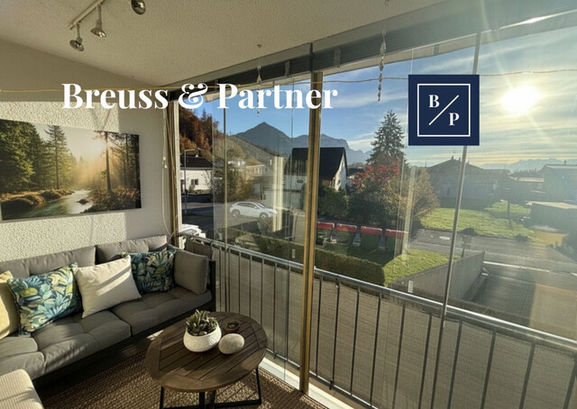 Schnäppchen! Behagliche 2 Zimmer Wohnung in Dornbirner Bestlage mit Traumbalkon und Parkplatz.