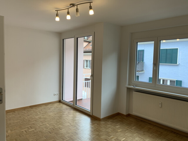 Schöne  kleine Single-Wohnung  mit Loggia in zentraler und ruhiger Lage in Bregenz