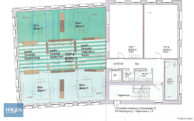 Büroeinheit in Lustenau mit flexiblen Mietoptionen