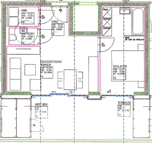 Farnach - Sonnige 2-Zimmer-Terrassenwohnung