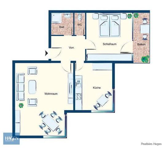 Großzügige 2,5 Zimmerwohnung in Dornbirn, Bahnhofstraße zu verkaufen!