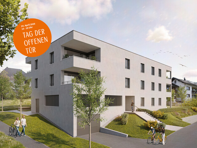 Bezugsbereit Ende April: 3-Zimmer-Wohnung mit Balkon in Hörbranz  | Top 6