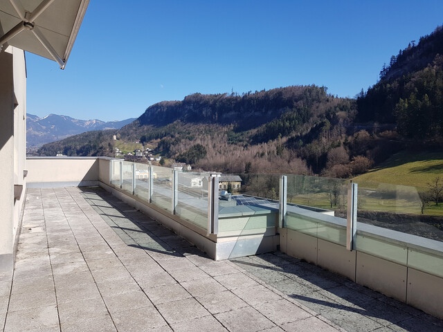 Kompakte Penthouse-Wohnung  mit einzigartigem Rundumblick 