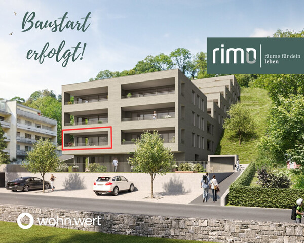 Wohnanlage "Hillside" - Traumhafte 3-Zimmerwohnung mit großzügiger Terrasse - Top 02