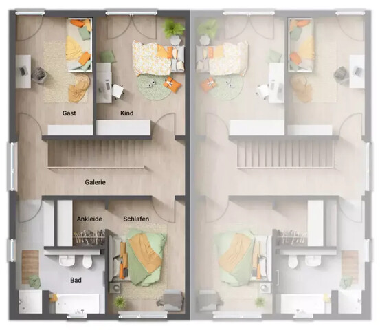 Neues Zuhause in Vorarlberg - Doppelhaushälfte mit Garten, Terrasse & Erstbezug! Min 120.000 Wohnbauförderung. (Haus A - Links)