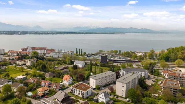 Wohnen in Seenähe: 3-Zimmer-Wohnung mit Süd-Balkon und See- & Bergblick
