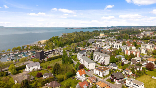 Wohnen in Seenähe: 3-Zimmer-Wohnung mit Süd-Balkon und See- & Bergblick