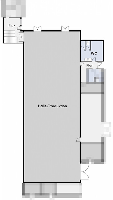Vielseitige Gewerbehalle in zentraler Lage von Hard – ideal für Lager, Produktion & Werkstatt