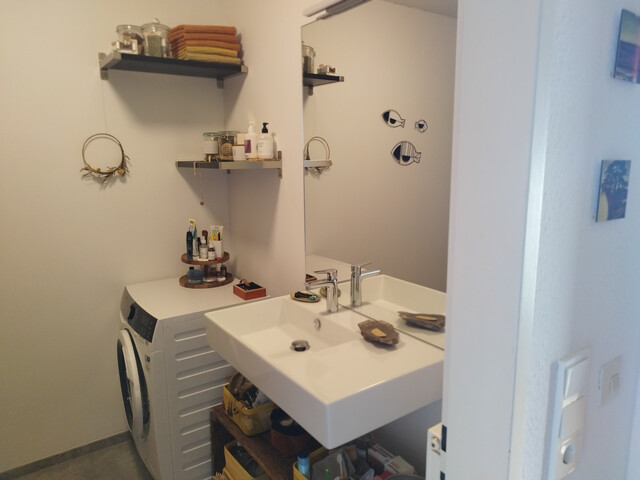 Geräumige Wohnung mit Balkon, Garage, Keller und Fahrradabstellraum in zentraler Lage in Lustenau