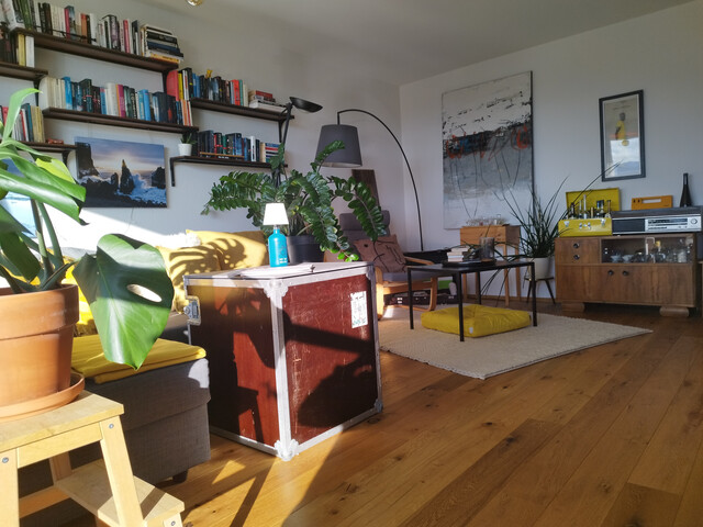 Geräumige Wohnung mit Balkon, Garage, Keller und Fahrradabstellraum in zentraler Lage in Lustenau