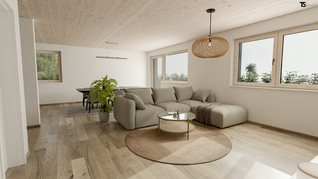 Lustenau: 5 Zimmer Garten-Wohnung ca. 114 m2 Wohnfläche, Gartenfläche ca. 140 m2 in Kleinwohnanlage