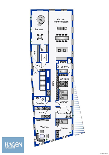 Exklusives Penthouse in Lustenau – Architektur, Design & Privatsphäre