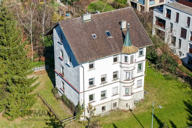 Alpine Stadtvilla in Bludenz mit enormen Entwicklungspotenzial - kein Denkmalschutz - 
3 Varianten möglich