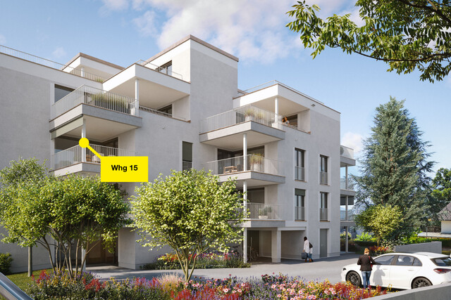 3-Zimmerwohnung mit Terrasse | Top 15